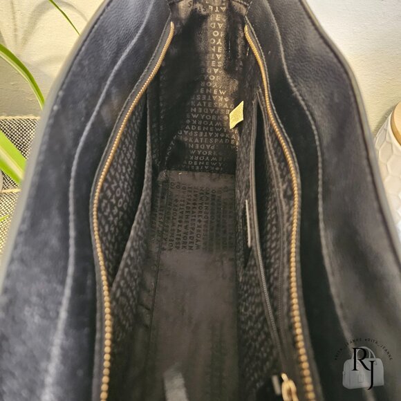 Kate Spade Patterson Drive Geraldine Tote Satchel – Black Leather - Picture 14 of 15